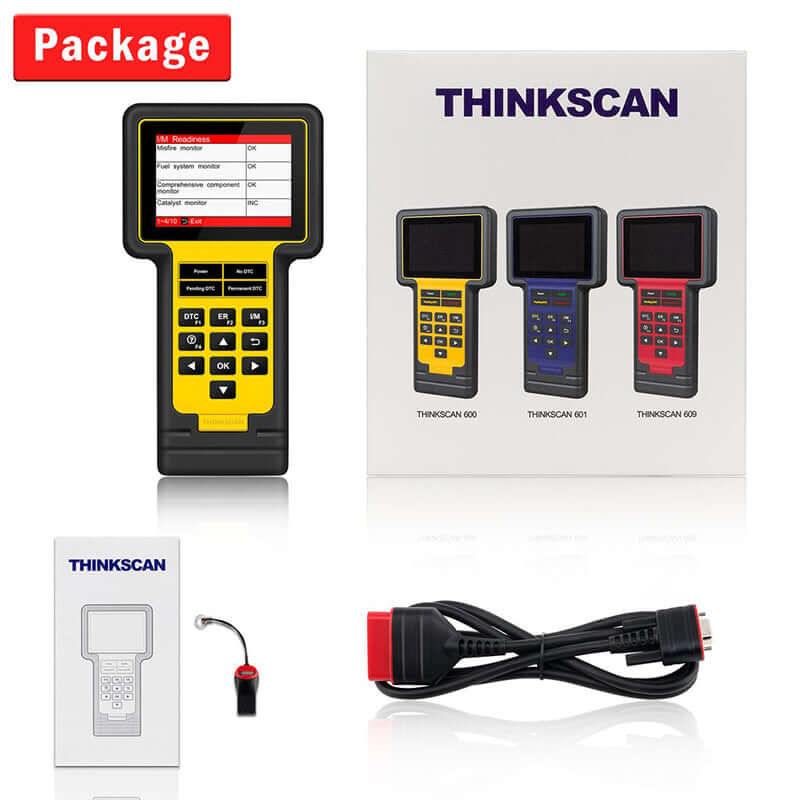 I første omgang Ideelt kvarter THINKCAR® ThinkScan TS600 ABS and SRS Systems OBD2 Scanner